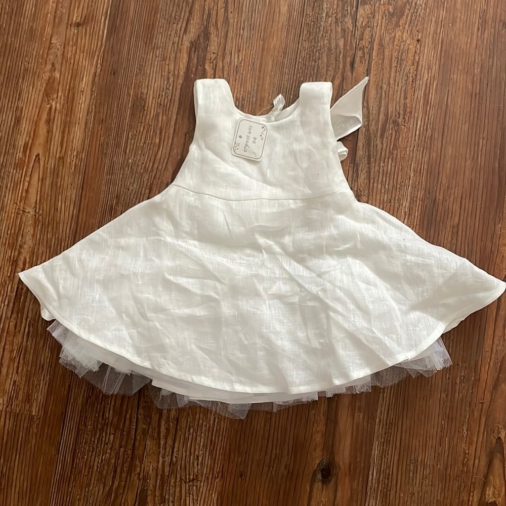 Empress Arts linen dress never worn nwt needs pressed